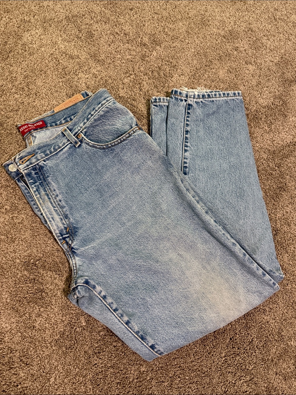 Vintage Levi's Light Blue Straight Jeans